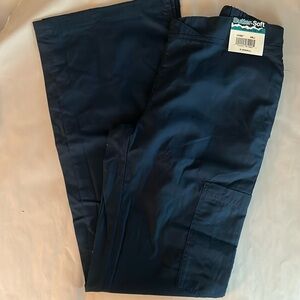 Women’s Scrub pants NWT by UA butter soft XS blue